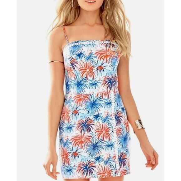 Lilly Pulitzer's "Feeling Sparks" Jesse Romper (4th of July) - Size 6 - Picture 5 of 5